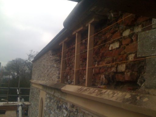 flint wall repair